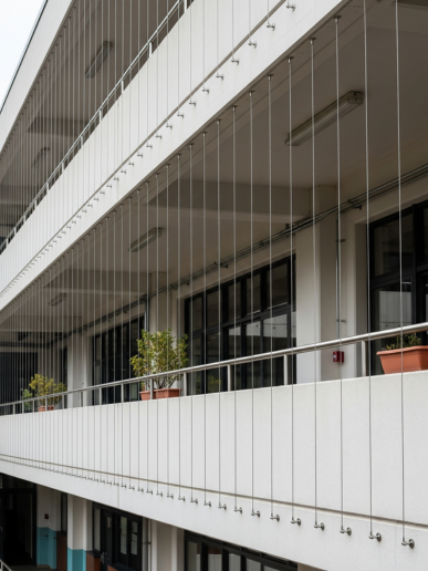 Invisible Grill for Balcony