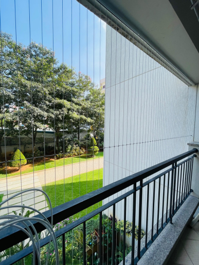 Invisible Grill for Balcony