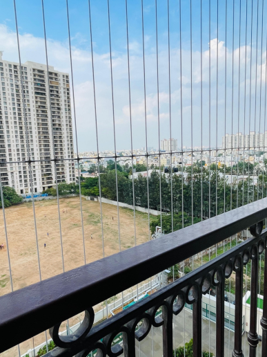 Invisible Grill for Balcony